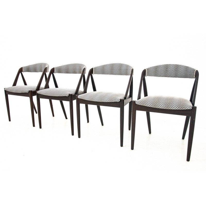 Vintage Chairs by Kai Kristianse Denmark 1960s