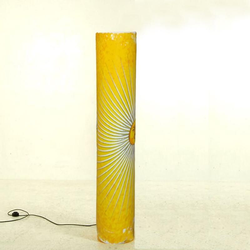 Vintage Sun Floor Lamp by Fornasetti for Antonangeli 1990s