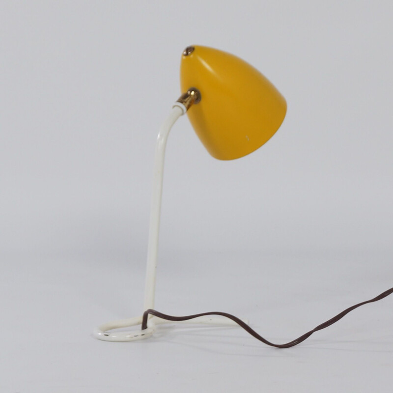 Vintage Wall Lamp by Busquet for Hala 1950s