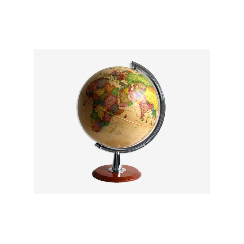 Large vintage globe Tecnodidattica