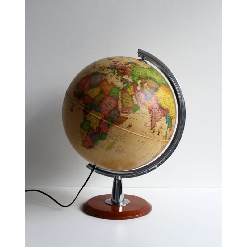 Large vintage globe Tecnodidattica