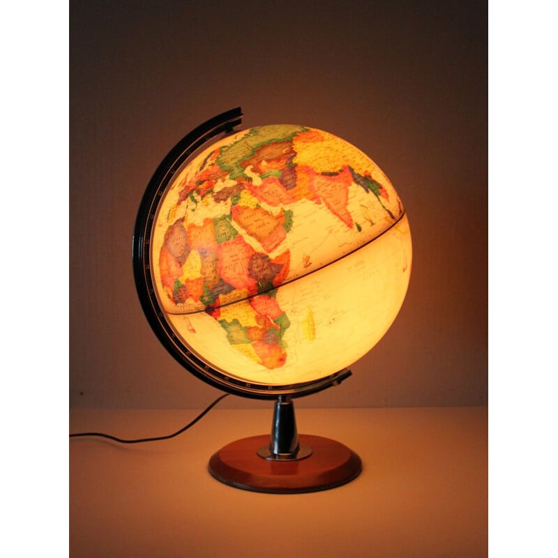 Grand globe vintage terrrestre Tecnodidattica