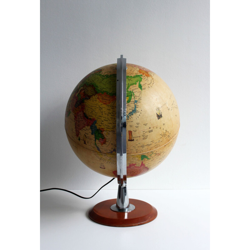 Large vintage globe Tecnodidattica