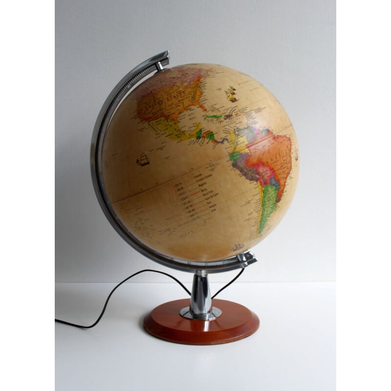 Grand globe vintage terrrestre Tecnodidattica