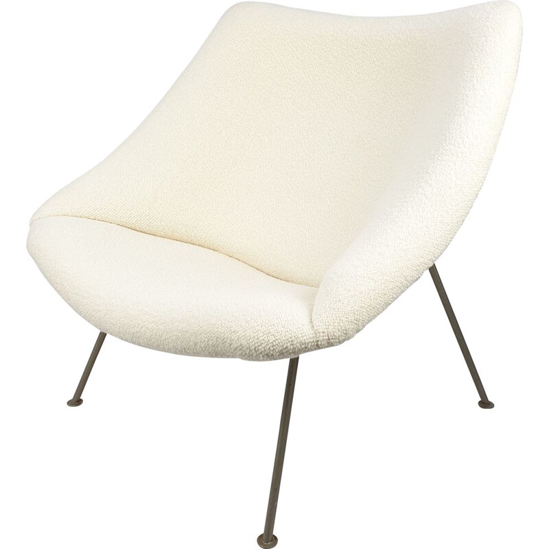 Vintage Oyster Lounge Chair by Pierre Paulin for Artifort 1960s