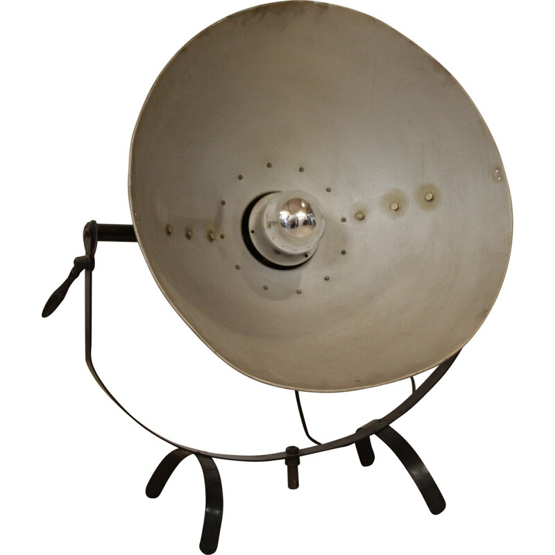 K. Weinert Berlin Lamp in metal - 1930s