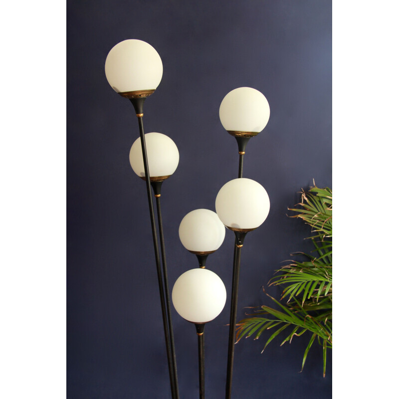 Vintage Alberello Floor Lamp by Stilnovo Italy 1950s