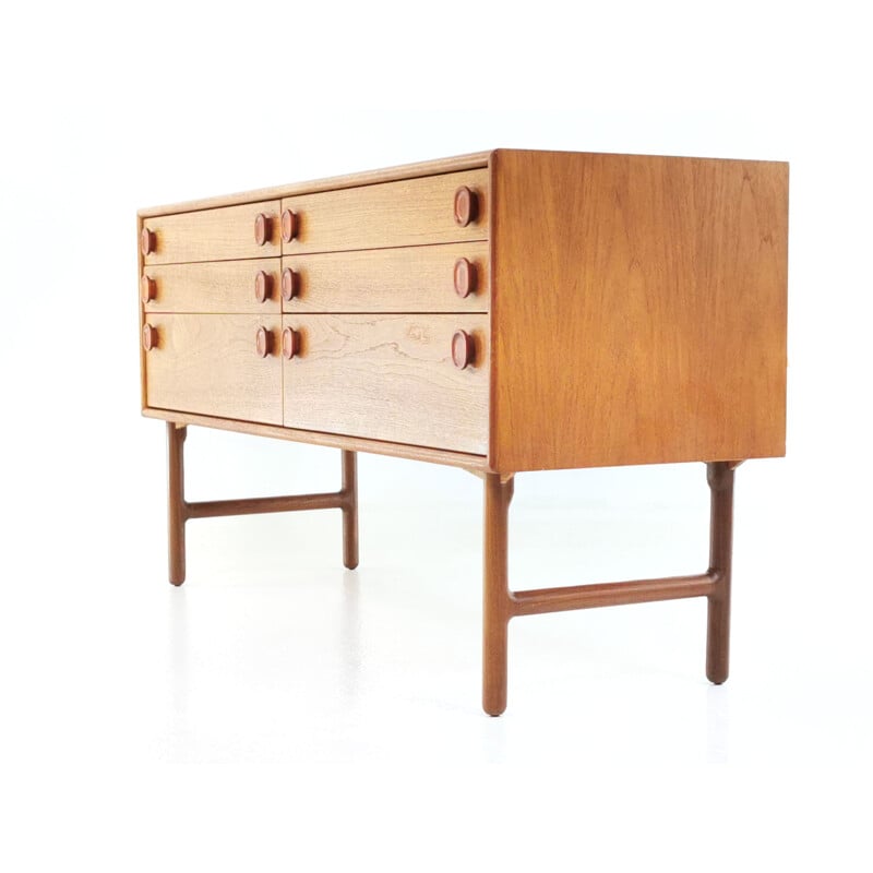 Vintage Oak Sideboard Chest of drawers by Meredew 1960s