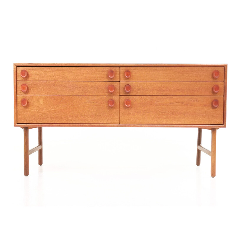 Vintage Oak Sideboard Chest of drawers by Meredew 1960s