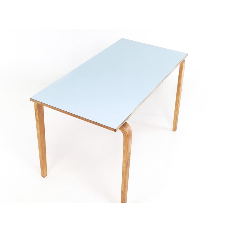 Mid Century School Desk Table By James Leonard For Esavian