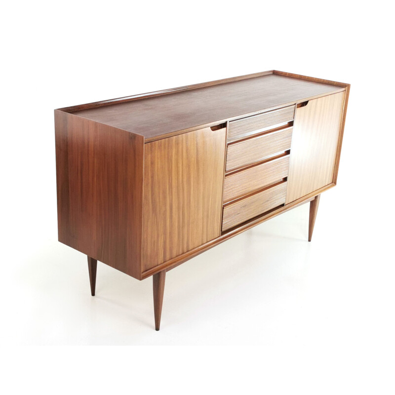 Vintage Afromosia Teak Sideboard By Richard Hornby For Fyne Ladye British 1960s