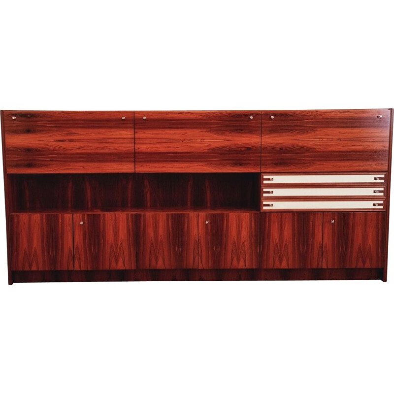 Raised vintage sideboard with rosewood veneur