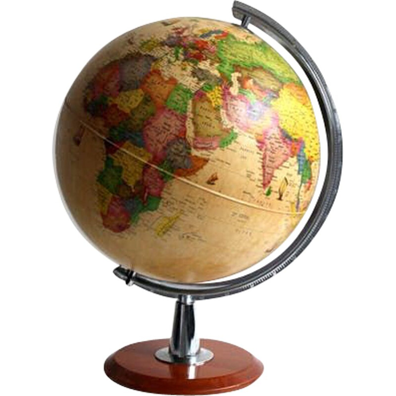 Large vintage globe Tecnodidattica