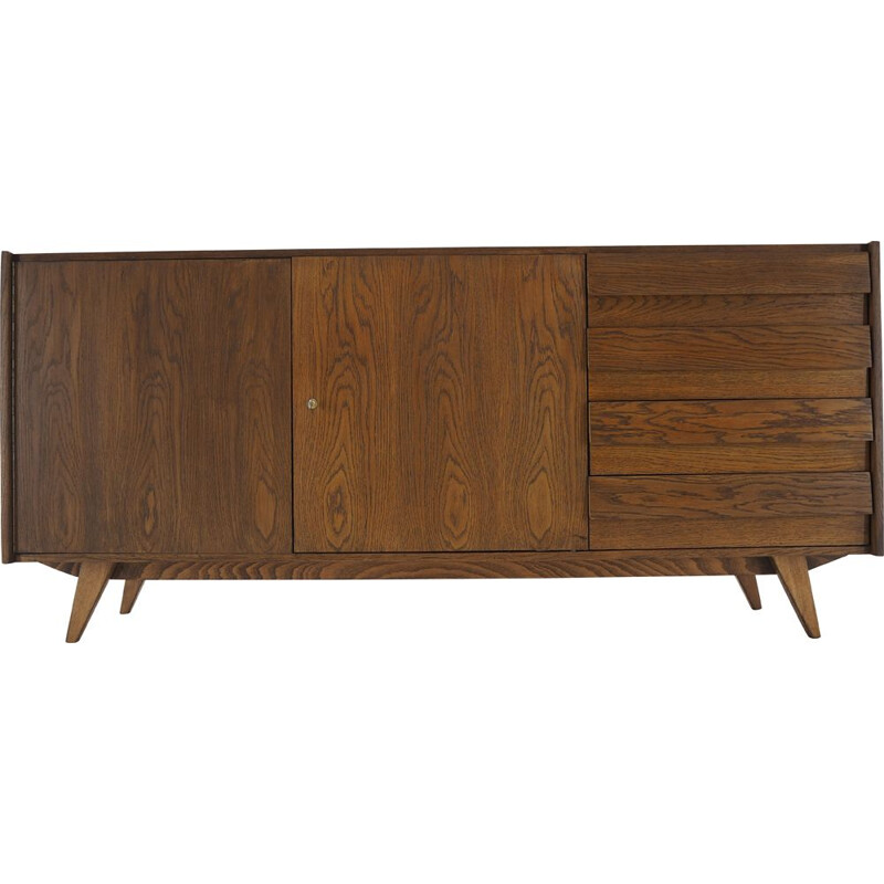 Vintage Jiri Jiroutek Sideboard Czechoslovakia 1960s