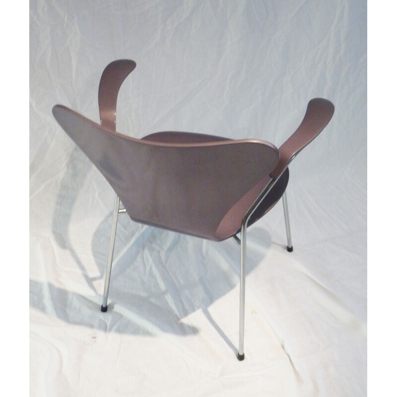 Vintage chair model 3207 Taupe