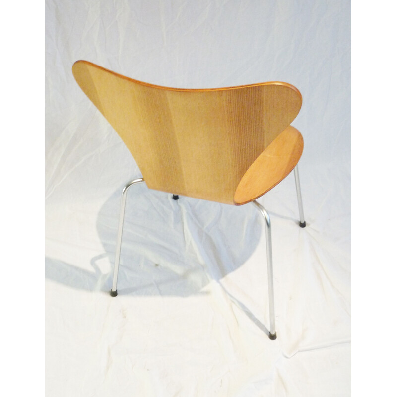 Vintage stoel mod 3100 Ash 1955