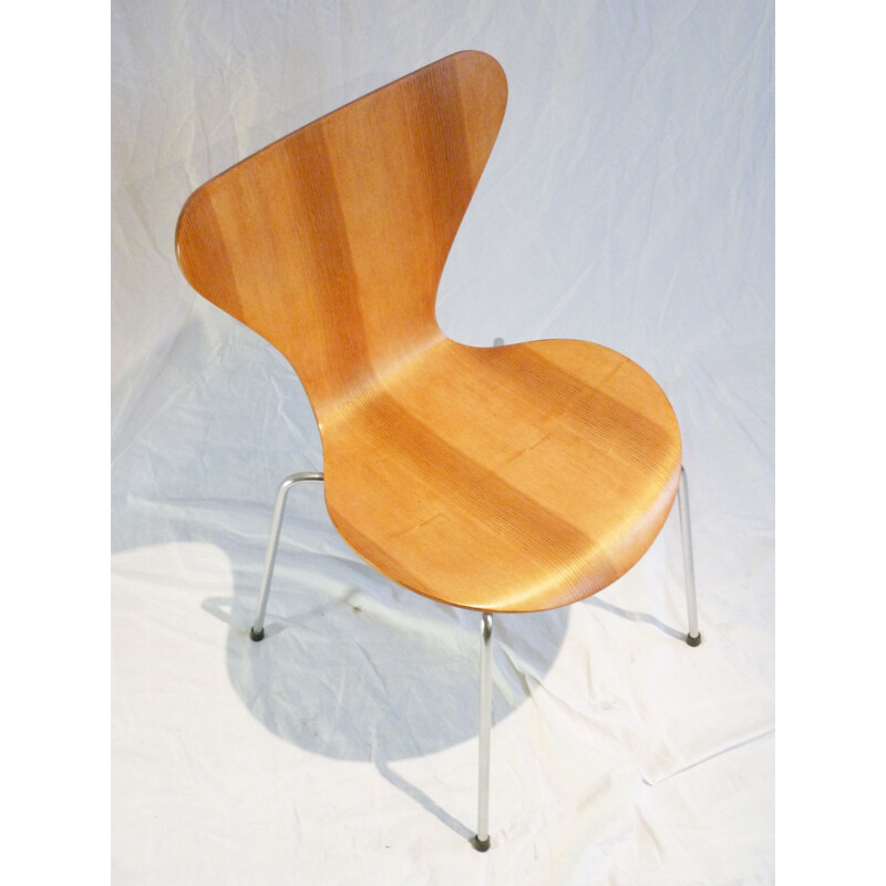 Vintage stoel mod 3100 Ash 1955