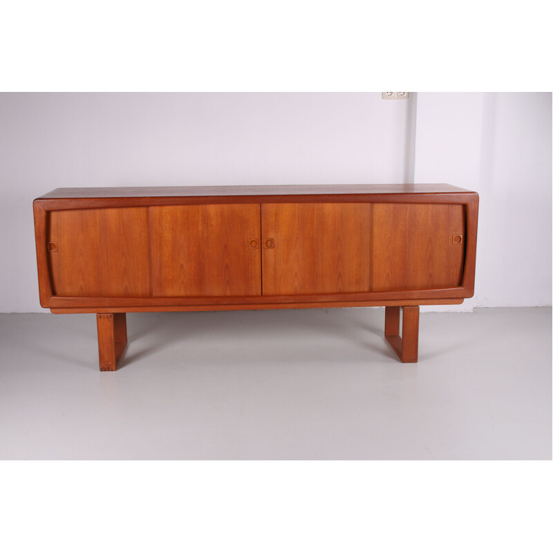 Vintage sideboard with sliding doors by H.W. Klein, Denmark 1960