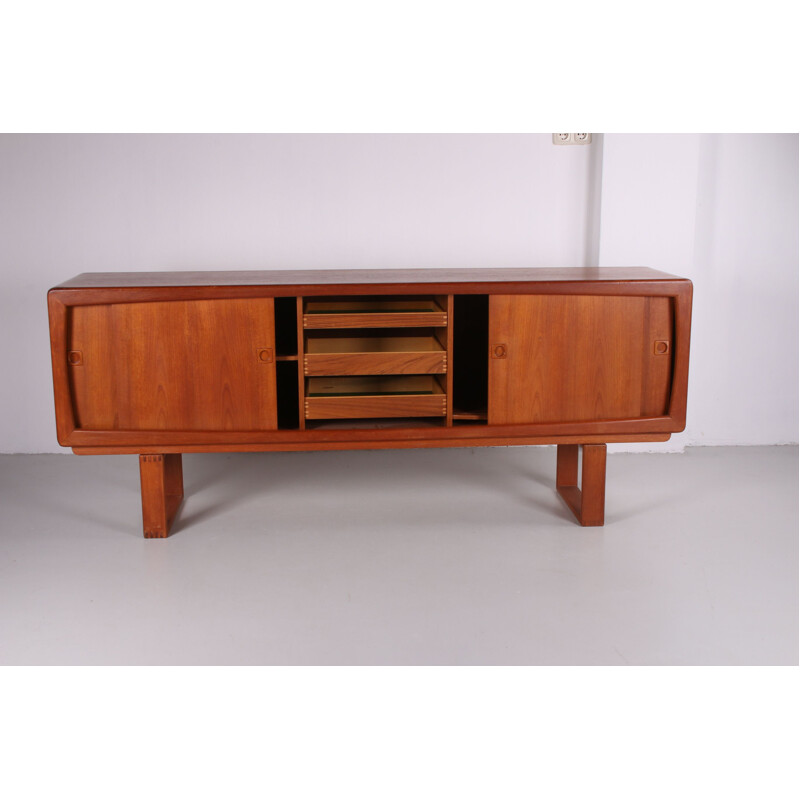 Vintage sideboard with sliding doors by H.W. Klein, Denmark 1960