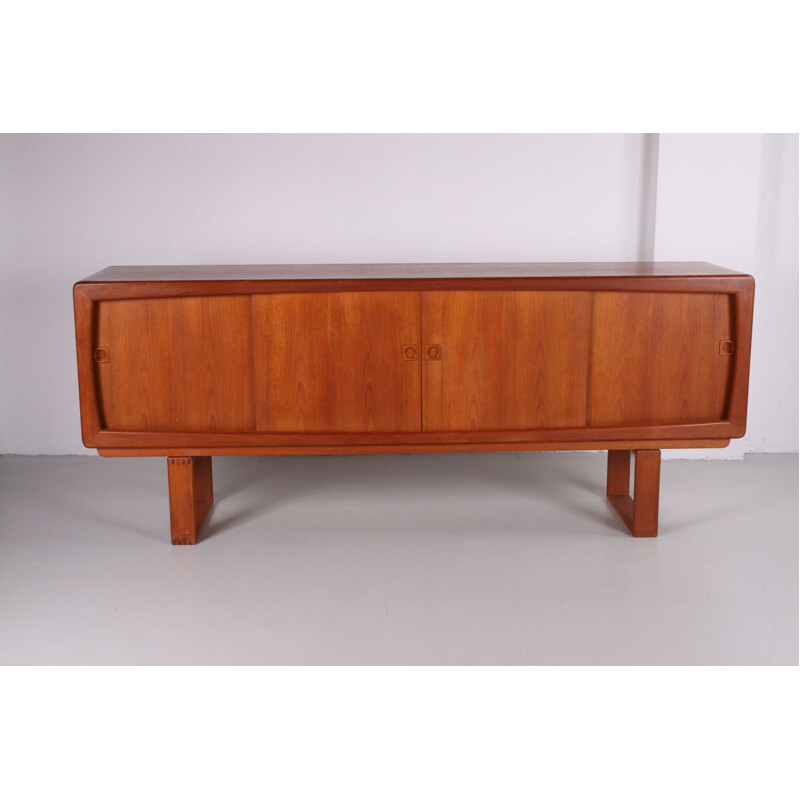 Vintage sideboard with sliding doors by H.W. Klein, Denmark 1960