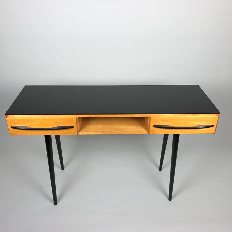 Vintage console by Mojmir Pozar for UP Zavody, Czechoslovakia 1960