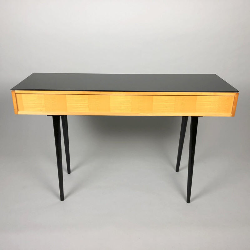 Vintage console by Mojmir Pozar for UP Zavody, Czechoslovakia 1960