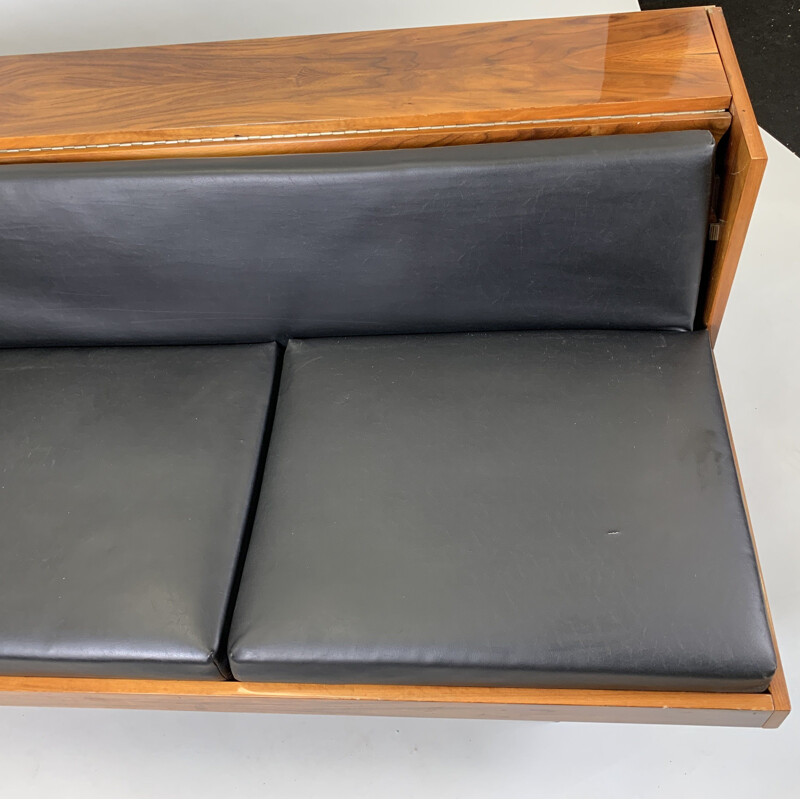 Verstellbares Vintage-Sofa, Tschechoslowakei 1970