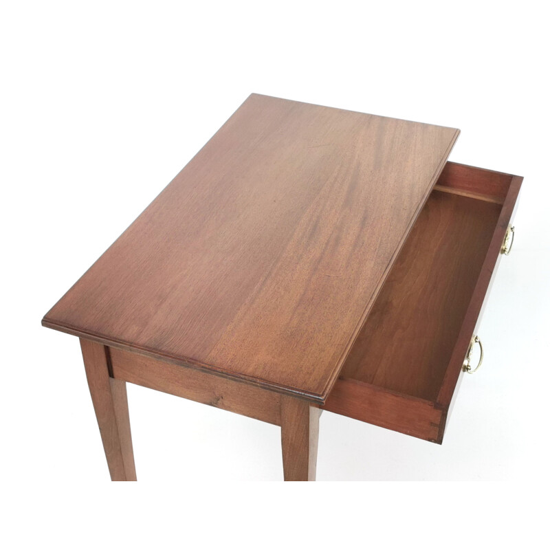 Vintage mahogany side table, United Kingdom