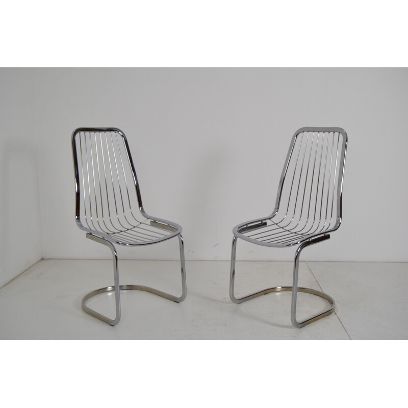 Paire de chaises vintage, Italie 1970