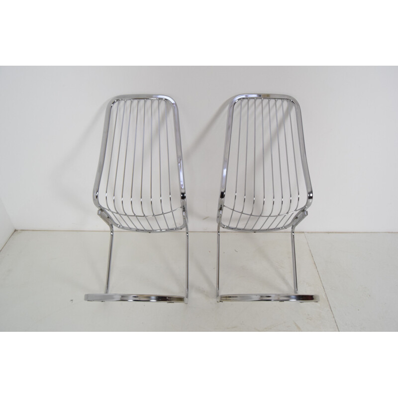 Paire de chaises vintage, Italie 1970