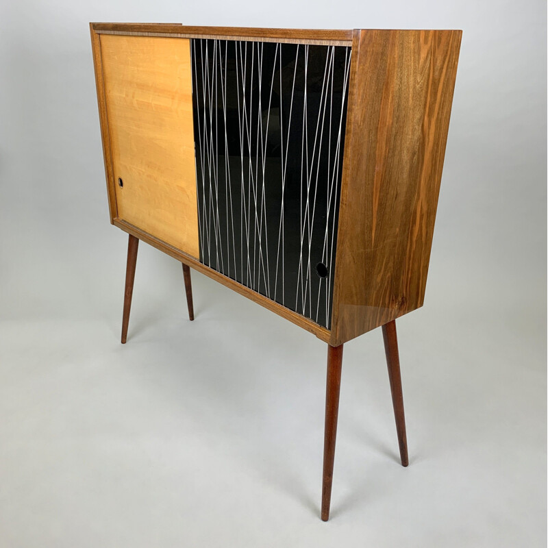 Vintage highboard by B. Landsman & H. Nepozitek for Jitona 1960