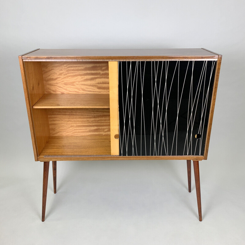 Vintage highboard by B. Landsman & H. Nepozitek for Jitona 1960