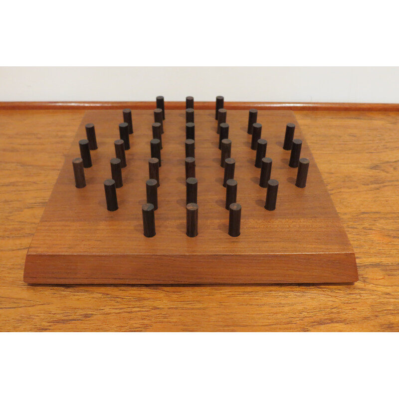 Skjode Skjern danish teak and rosewood game - 1960s