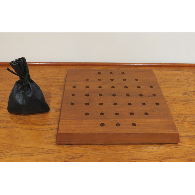 Skjode Skjern danish teak and rosewood game - 1960s