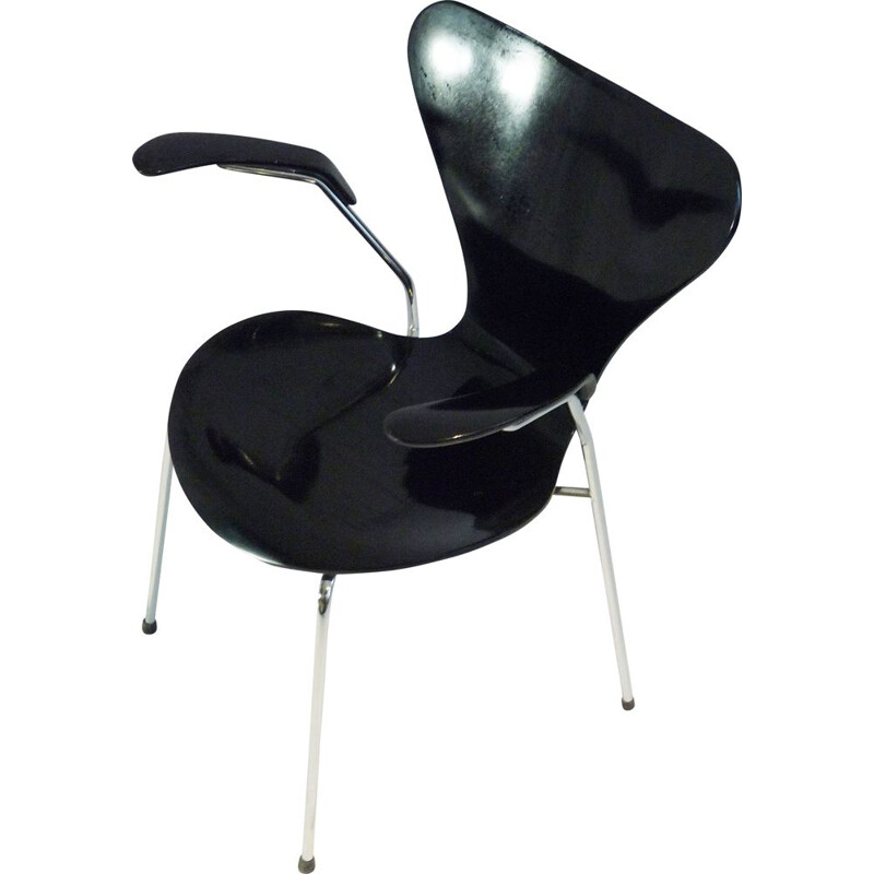 Cadeira Vintage mod. 3207 Arne Jacobsen