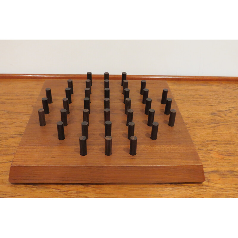 Skjode Skjern danish teak and rosewood game - 1960s