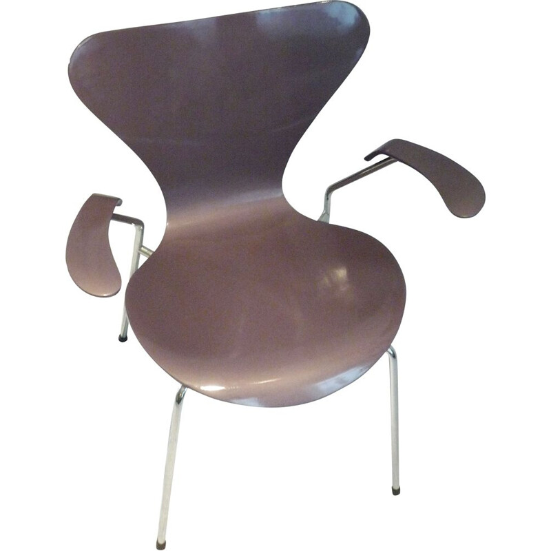 Sedia vintage modello 3207 Taupe