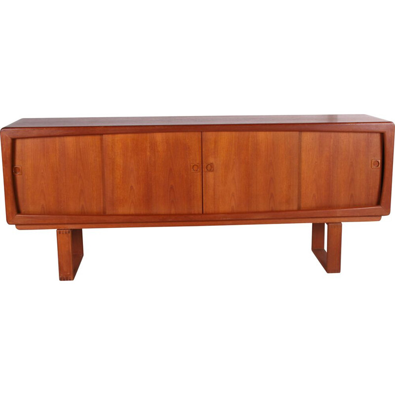 Vintage sideboard with sliding doors by H.W. Klein, Denmark 1960