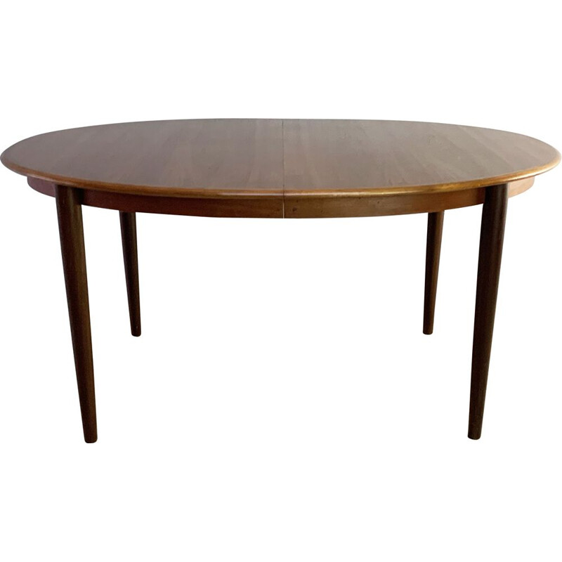 Large vintage extensible table by Niels Otto Moller, Denmark 1960