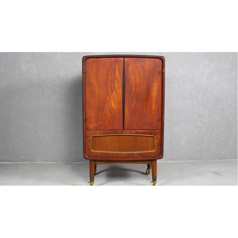 Vintage teak wardrobe, Denmark 1960