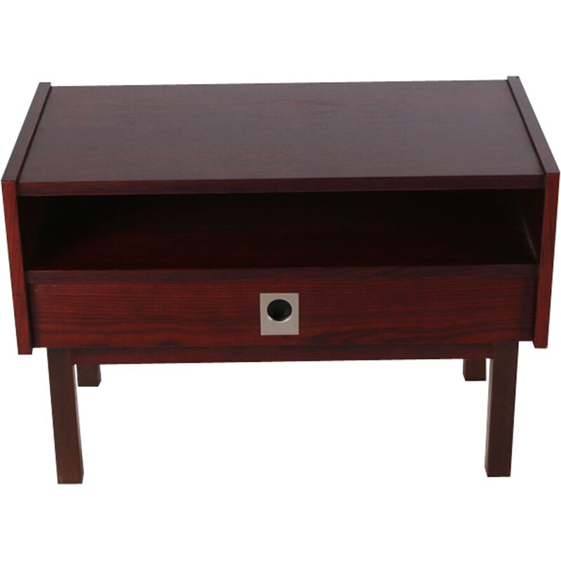 Mesa de cabeceira Vintage rosewood, Dinamarca 1960