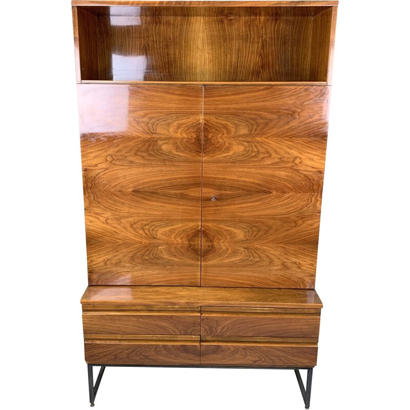 Vintage belmondo highboard for Novy Domov, Czechoslovakia 1970