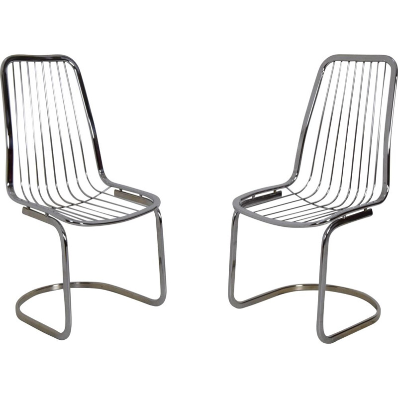 Pair of vintage chairs, Italy 1970