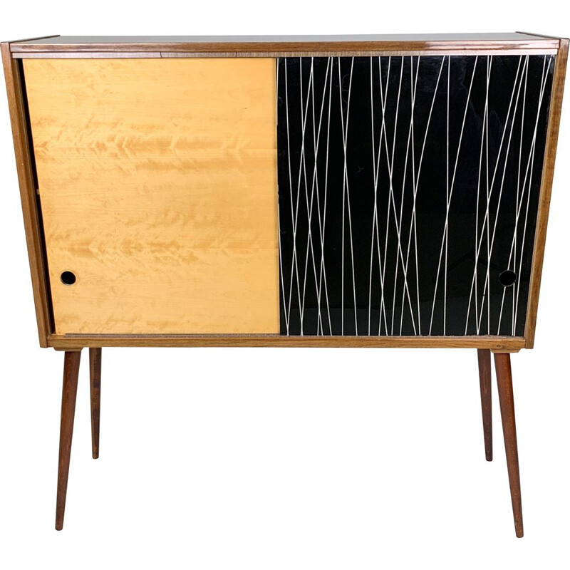 Vintage highboard by B. Landsman & H. Nepozitek for Jitona 1960