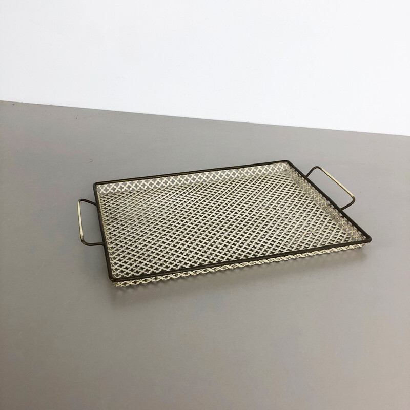 Vintage brass tray, France 1950