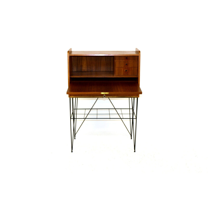 Vintage teak secretary 1960s