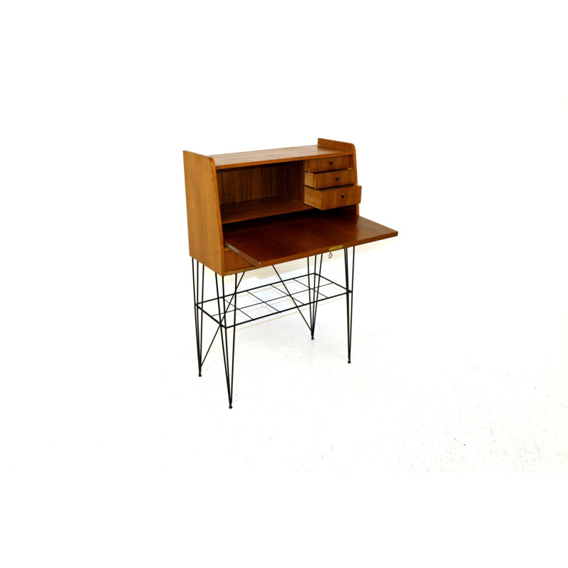 Vintage teak secretary 1960s