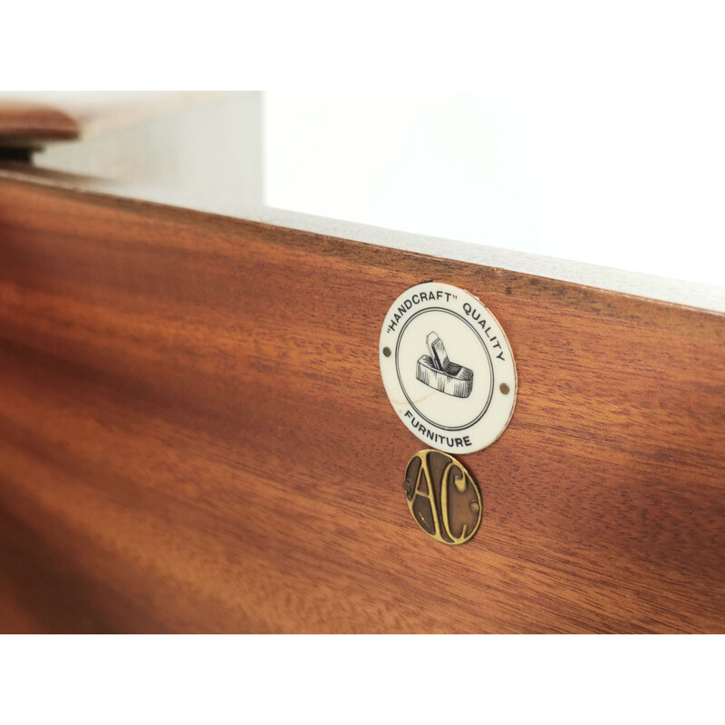 Mid Century Walnut Sideboard by Alfred Cox British 1960s