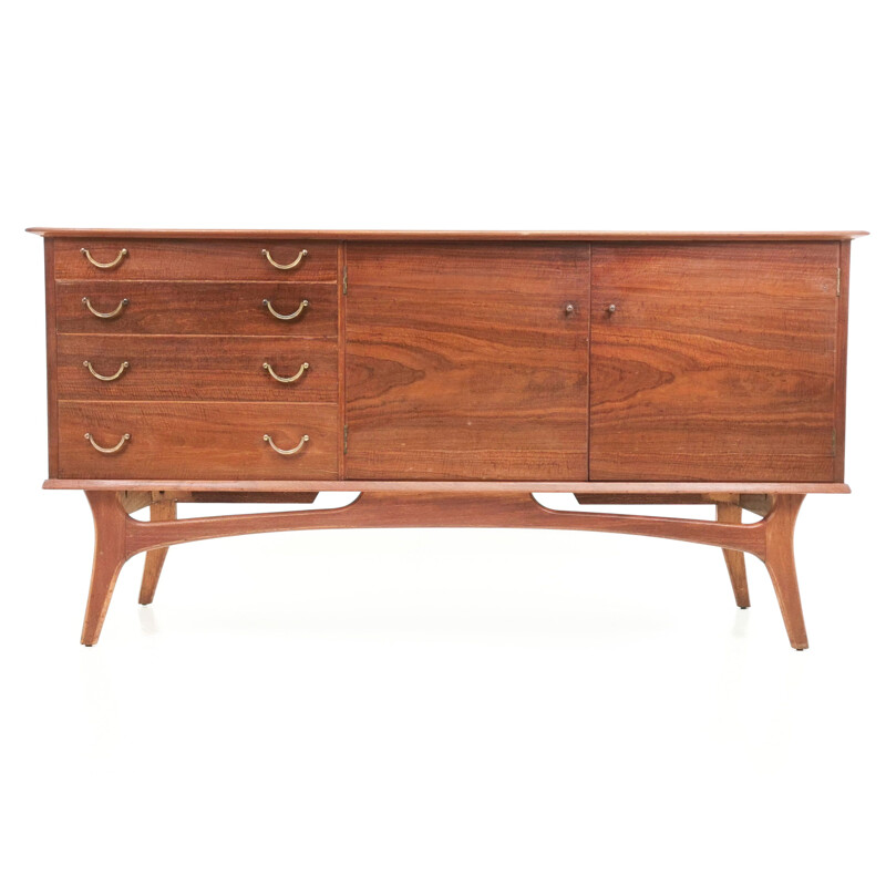 Mid Century Walnut Sideboard by Alfred Cox British 1960s