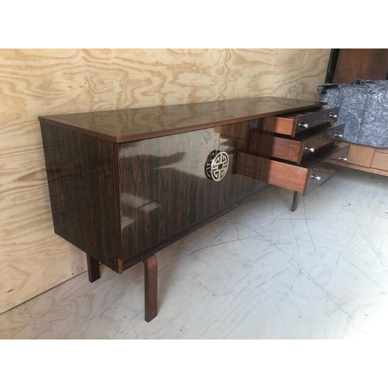 Credenza vintage in palissandro di Schreiber 1962